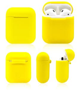 China Silicone Protective Shockproof Wireless Charging Earbuds Case Cover Skin Compatible for Apple AirPods 1 &amp; 2 wholesale