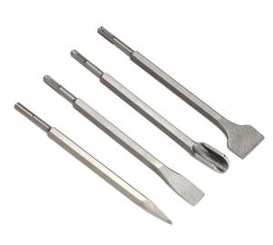 China Gouge Type SDS Plus Chisels Heavy Duty for Concrete 40Cr Material Round Body wholesale