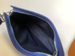 Small Gaston Louis Vuitton LV Pochette Wallet Double Zip Wearable