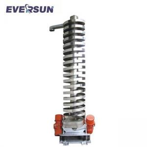 China Stainless Steel Vertical Screw Elevator / Vibrating Spiral Conveyor For Granular Material wholesale