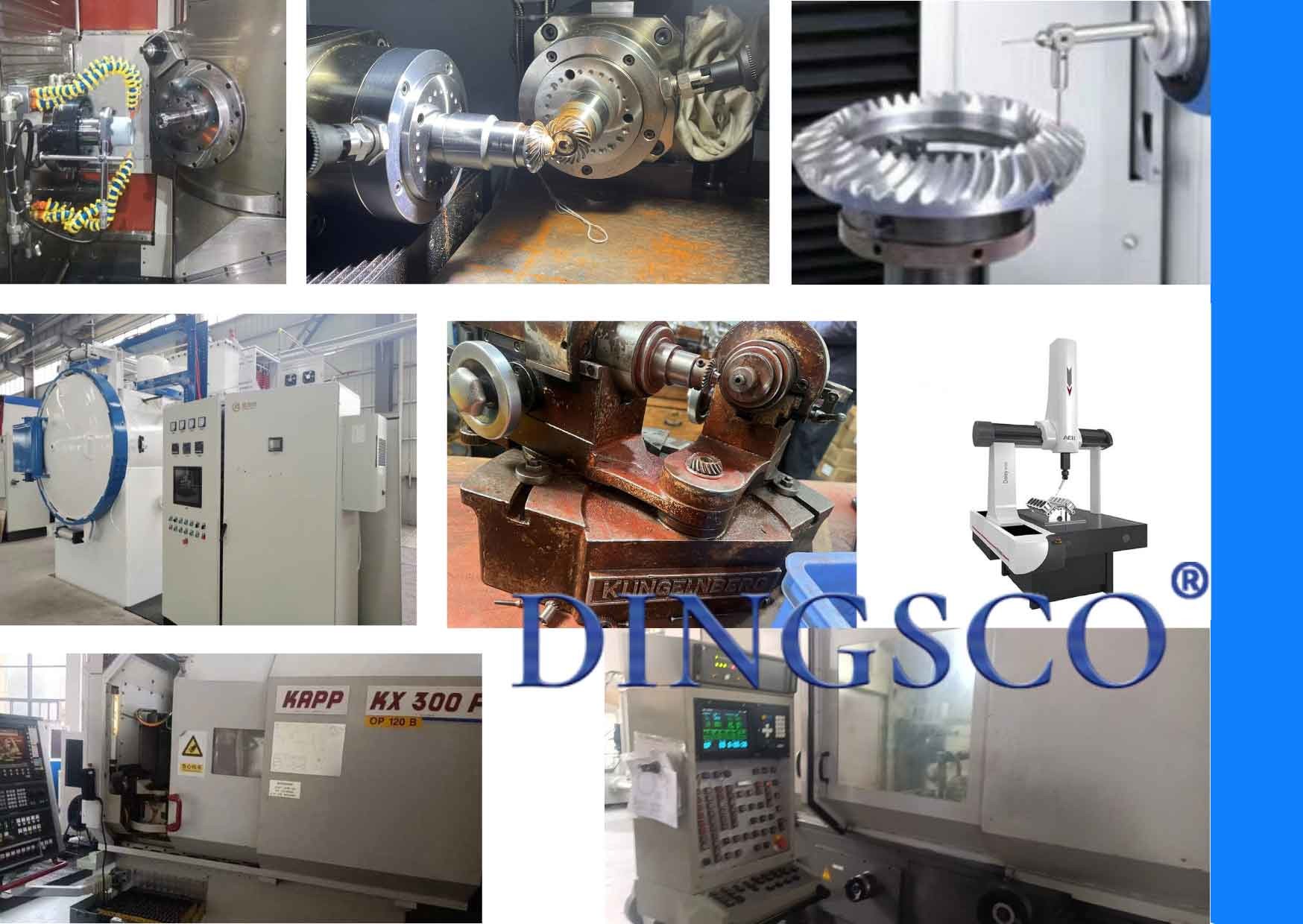 Grinding Cone Gear Set High Precision Helical Teeth For Robots