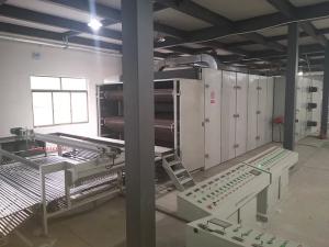 China Three layer hot air oven for nonwoven spray bond 40-400gsm wadding wholesale