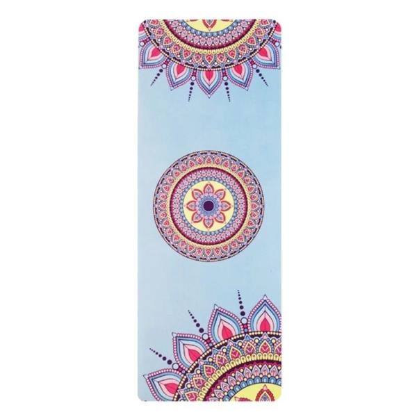 Natural Material Yoga Mat, Suede/ Microfiber surface Yoga mat, Washable Yoga Mat