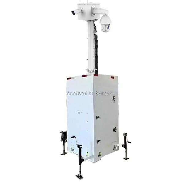 Firm And Stable Mobile Security Camera Cctv Surveillance Security Cuboid For