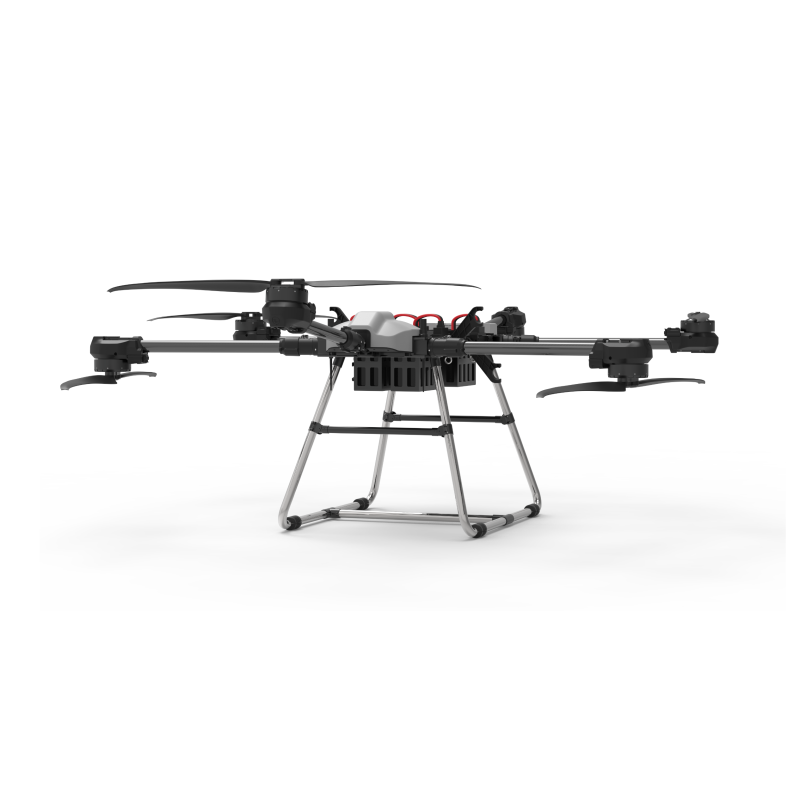 Equipped with quick-disassembly four battery compartments / front and rear folding six-rotor design / new fuselage structure / modular design /