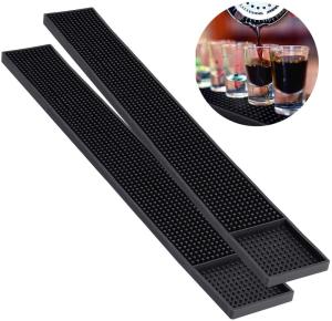 China BM-002 Disposable Rubber Bar Mats, Bar Serving Puddle Mat Restaurant Kitchen wholesale