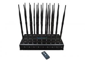 China 18 Channels Mobile Phone Signal Jammer Block All GPS Signals 42W High Power wholesale