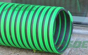 China 1 1/2 - 6&quot; PE Helix EPDM Suction Hose For Vacuum Pumps Dewatering wholesale