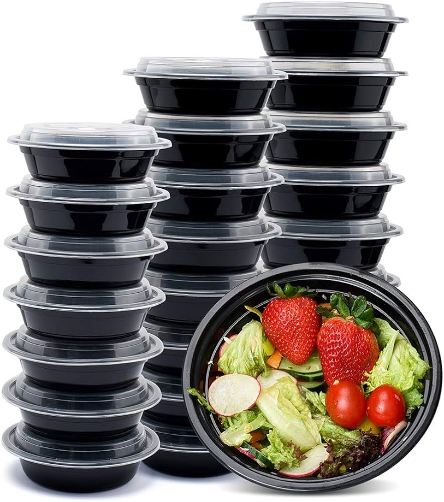 Rectangle Disposable Plastic Food Containers 0.5-1.5mm Thickness Microwave For Snack