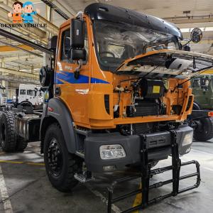 China Beiben 2638 KZ 6x4 380 HP Euro 3 Heavy Duty Short Cab Logging Tractor Chassis wholesale