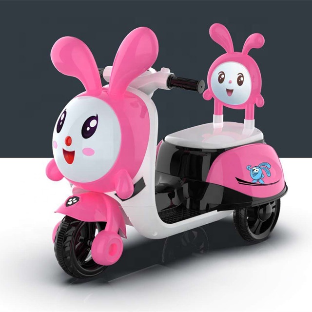 Manufacturers Rechargeable Battery C Motorcycle Car Toys for Children in Blue Red Pink