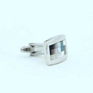China High Quality Fashin Classic Stainless Steel Men's Cuff Links Cuff Buttons LCF130 wholesale