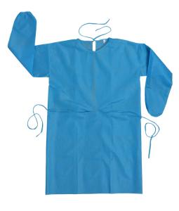 China SMS Nonwoven Disposable Isolation Gowns , Unisex Disposable Dressing Gowns wholesale
