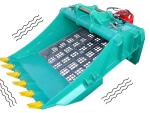 excavator spart part excavator attachment personal Horizontal screening bucket