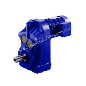 China F Series Flange Mounted Helical Geared Motor with Hollow Output Shaft wholesale