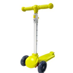 China Tricycle Style Scooter for Children Ages 3-12 Adjustable Height Wheels Included wholesale