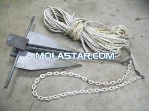 China Hot Dip Galvanized Stainless Steel Molastar Danforth Anchor Offshore Anchor Easy Handling Steel Anchor For Marine wholesale