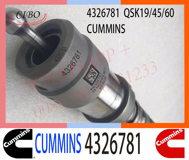 4326781 CUMMINS Fuel Injector