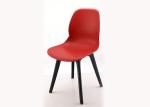 PP Polypropylene Outdoor Chairs Scandinavian Plastic Chair With Armrest