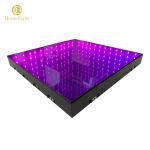 Toughened Glass LED Dance Floor with 50000 Hours Working Lifetime and Portable