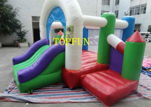 China Strawberry Paradise Inflatable Jumping Castle Giant Round Colorful wholesale