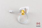 High End Supermarket EAS Bottle Tag ABS / HIPS Plastic Material CE Approved