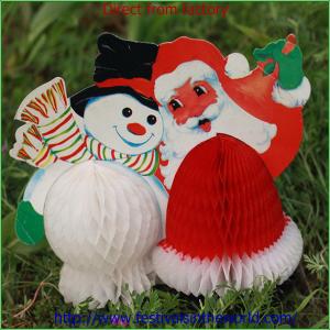 China tissue paper honeycomb decorations for new year wholesale