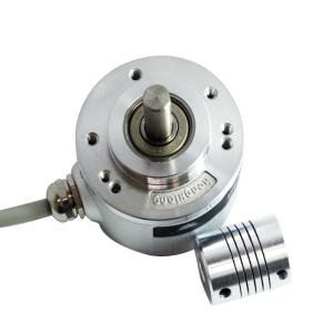 China D Type 1024 Resolution Solid Shaft 8mm Optical Rotary Encoders wholesale