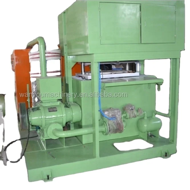 380V/50Hz Sun Drying Plastic Forming Molds Small Business Idea Egg Tray Machine
