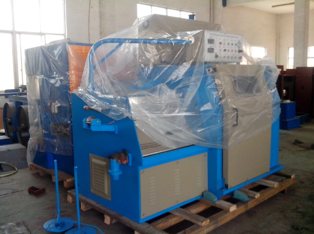 1.6mm High Speed Wire Drawing Machine 14DH Large Spool With AC 15.5KW Motor