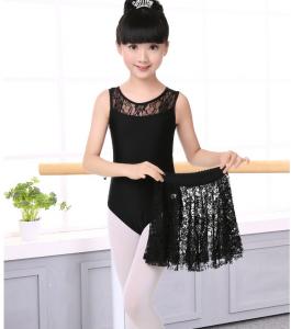 China New Children Latin Dance Dress Long Sleeve Lace Sequin Kids Latin Dresses Girls Stage Performance wholesale