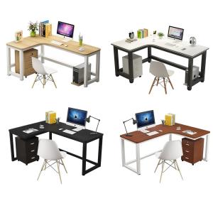 China Home Office Computer Desk with Convertible L Shape and Customized Colors wholesale