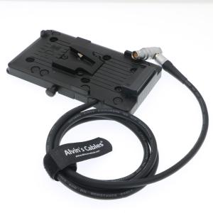 China IDX V-Mount Battery Plate To 6 Pin Right Angle Video Power Cable For Red Scarlet Epic wholesale