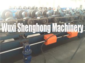 China GCr15 Bearing Steel Purlin Roll Forming Machine with Quenched Treatment wholesale
