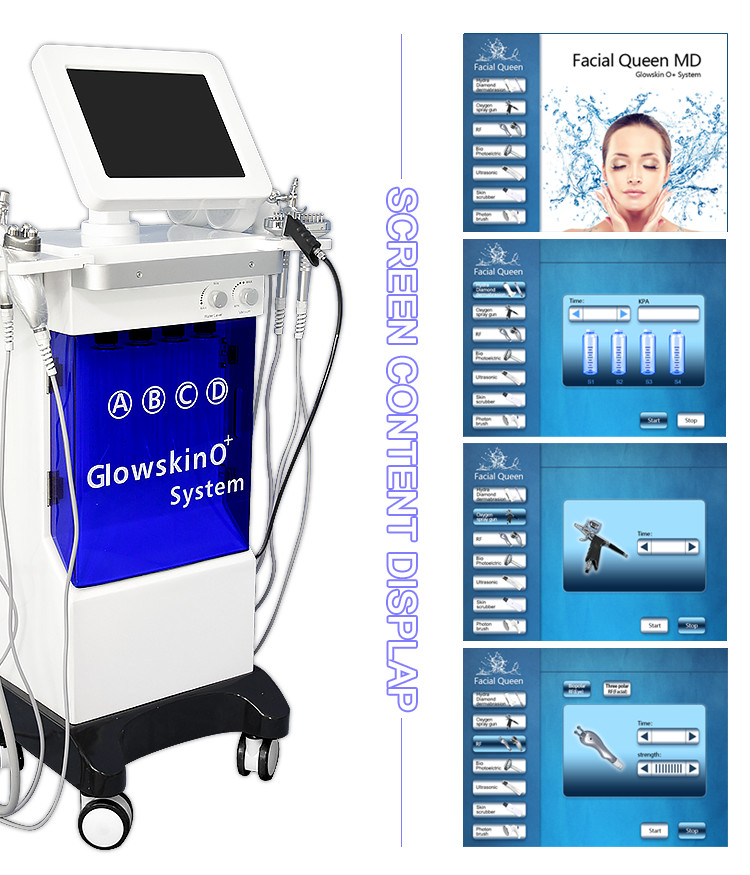 OEM 11 In 1 Hydra Dermabrasion Machine Hydrofacial Equipment For Beauty Salon