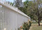 Flat Top Tubular Steel Fence Panels 100mm Picket Distance Square Pipe Horizontal