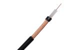 23AWG Bare Copper Conductor RG59 B/U CCTV Coaxial Cable Solid PE 95% CCA Braid