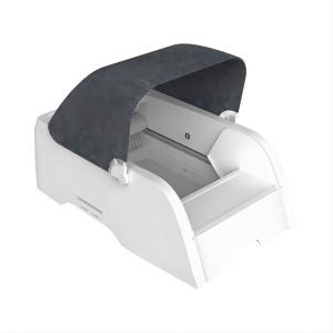 China Smart Automatic Cat Litter Box Built In Odor Eliminator Works With Clumping Cat Litter wholesale