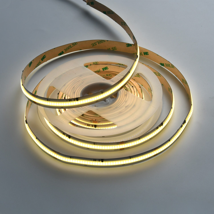 14W/M LED Pure White Digital COB Strip Light 420 LED IP20 24V 5 Meter Per Roll