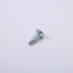 China Galvanized Quenched Hardened Self Drilling Flat Head Screws / Cross Countersunk Head Screws wholesale