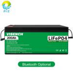Visench Direct factory lifepo4 pack 12v 100ah 200ah 300ah lithium battery with