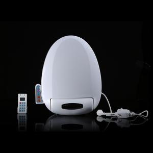 China White Color Intelligent Bidet Toilet Seat Control Panel On The Left Hand wholesale