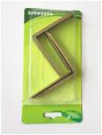 Heavy Duty Durable Door Hardware Accessories 25 Mm Corner Braceket