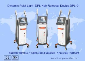 China 2 Handle Laser Hair Removal Beauty Machine Dynamic Pulst Light Dpl wholesale