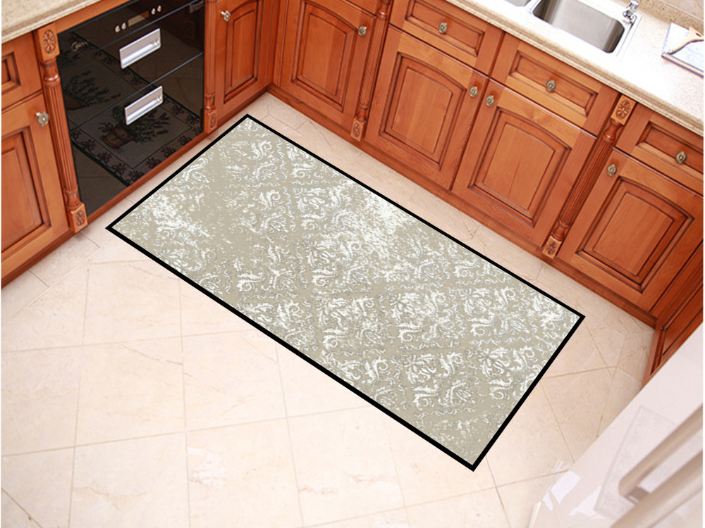 Large Sizes Outdoor Welcome Mats , Grey Color Design Entrance Door Mats