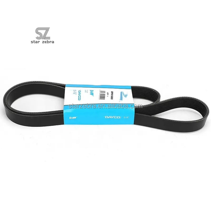 8PK1680 Auto Parts Engine Belts for Komatsu Hyundai Excavator Genuine Replacement Parts