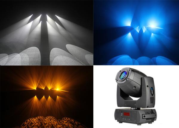 3 Facet Prism 1 Color Wheel Open Moving Head Stage Lights 50 Watt High