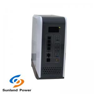China 2000W Power Station 5324WH Lithium Battery For Home With AC Output And Wheels wholesale