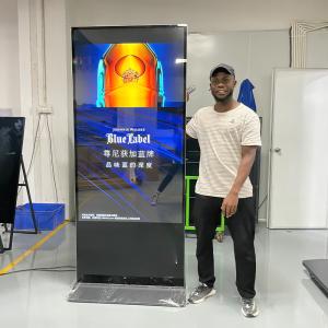 China Factory Price 43&quot; 49&quot; 55&quot; 65&quot; Digital Signage Interactive Kiosk Commercial LCD Screen Stand Advertising Touch Display wholesale