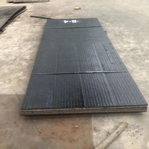 Bimetal Welded Wear Plate Chromium Carbide Overlay Wear Resistant Weld Overlay